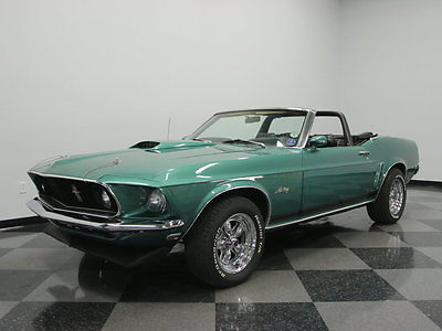 Ford : Mustang 390 v 8 freshly serviced ac gorgeous silver jade awesome looks super nice