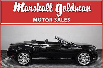 Bentley : Continental GT GTC Convertible 2-Door 2008 bentley gtc mulliner edition in black 19400 miles massage seats