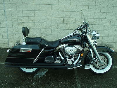 Harley-Davidson : Touring 2005 harley davidson flhr roadking in black um 30680 c s