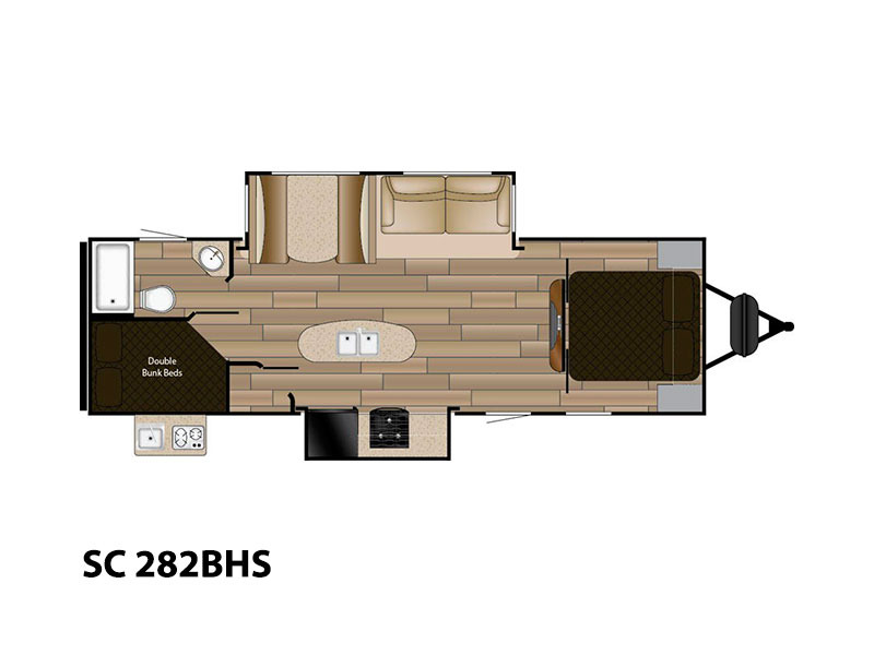 2016 Cruiser Rv Shadow Cruiser SC 282BHS