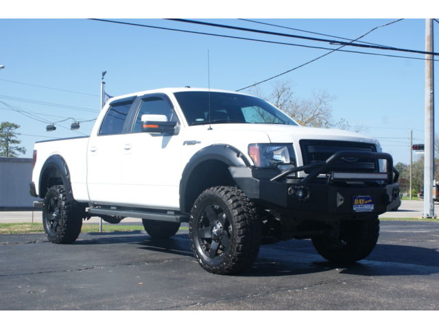 Ford : F-150 4WD SuperCre 6 inch lift 4 x 4 v 8 35 s rockstars runnning boards led lightbar bumpers sweet
