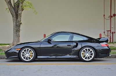 Porsche : 911 996 Turbo GT2 Uber Rare 996 GT2 Black ONLY 28k Miles! Collector Quality Fresh Service