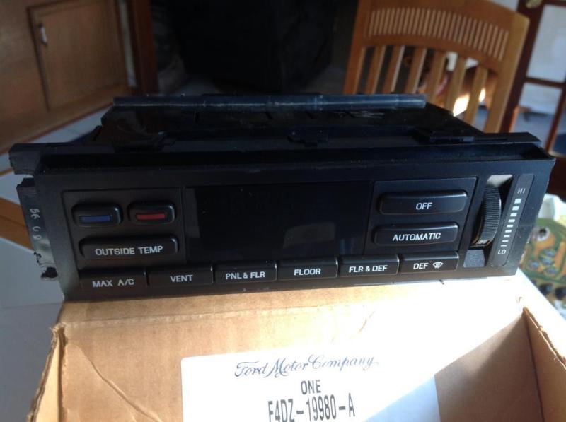 Climate control for 1995 Ford Taurus LX, 1