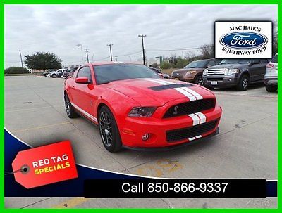 Ford : Mustang Shelby GT500 2012 shelby gt 500 used supercharged 5.4 l v 8 manual rwd coupe premium