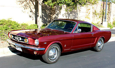 Ford : Mustang GT 1965 mustang gt fastback orignal car rust free and unmolested rare find