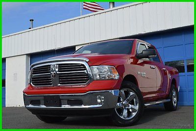 Ram : 1500 Big Horn Crew Cab 4X4 4WD Hemi 5.7L Warranty Save 8 speed auto full power options uconnect cruise spray in bedliner tow pkg more