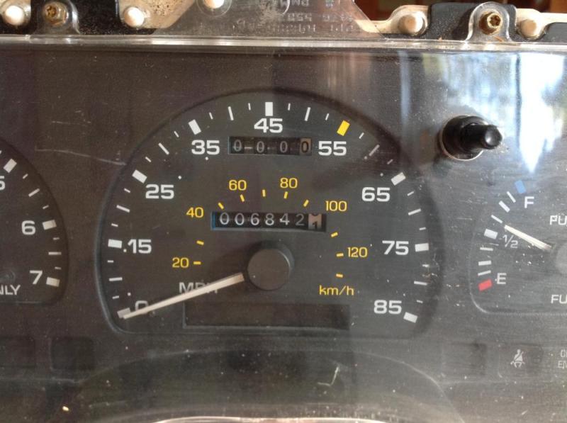 Speedometer and tachometer for 1995 Ford Taurus LX, 1
