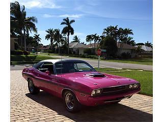 1970 Dodge Challenger R/T Panther Pink complete resto immaculate cond!