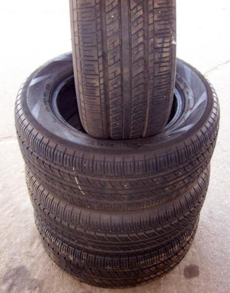 4 LIKE NEW 2156014 P2156014 R14 TIRECO GEOSTAR ALL SEASON TIRES