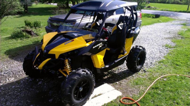 Can am maverick 1000 xrs only 340 miles