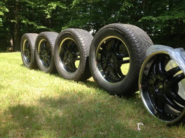 20 inch AR rims with Cooper tires, 0