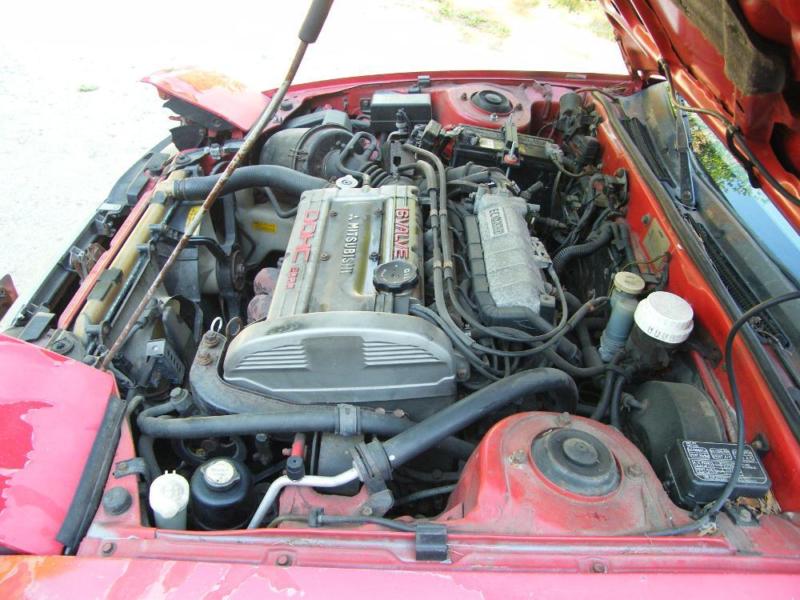 1990 DSM 4g63 non turbo, 6 bolt 2.0 liter DOHC WITH NEW ECU!, 1