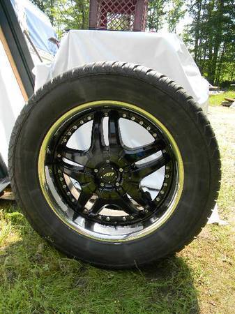 20 inch AR rims with Cooper tires, 2