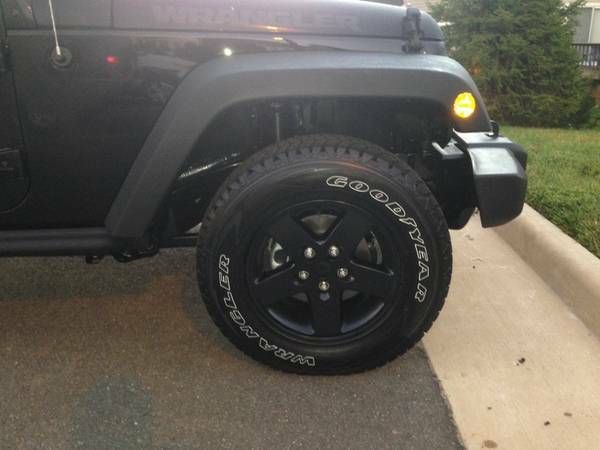 Brand new 2016 Jeep Wrangler tires and wheels all 5, 1