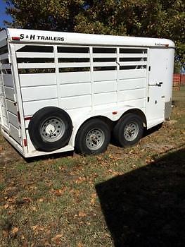 S & H 2008 Stockman Trailer EXTRA CLEAN