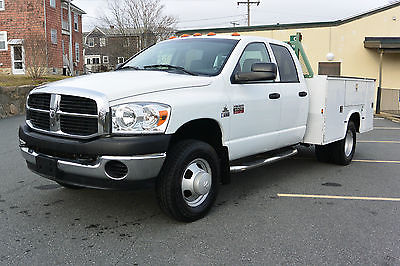 Dodge : Ram 3500 ST Crew Cab Pickup 4-Door 2007 dodge ram 3500 st crew cab utility service body 6.7 l cummins turbo diesel