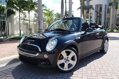 Mini : Cooper S S 2007 mini cooper s convertible prem sport convenience pkg clean carfax