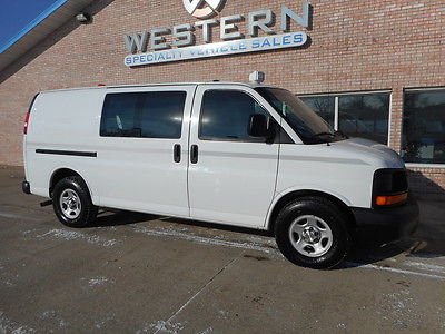 Chevrolet : Express Cargo Van 2007 chevrolet express 1500 awd cargo van all wheel drive low miles