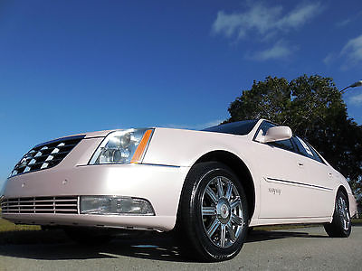 Cadillac : DTS 77K MILES! FULLY SERVICED AND SPOTLESS! 08 09  FLORIDA CARFAX CERTIFIED MARY KAY PINK~RUST/ACCIDENT FREE~HEATED-COOLED LEATHER