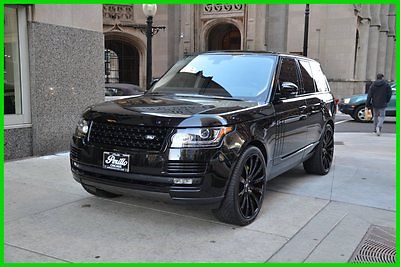 Land Rover : Range Rover Supercharged 2013 range rover supercharged black black with ivory niko douvris 630 632 8585