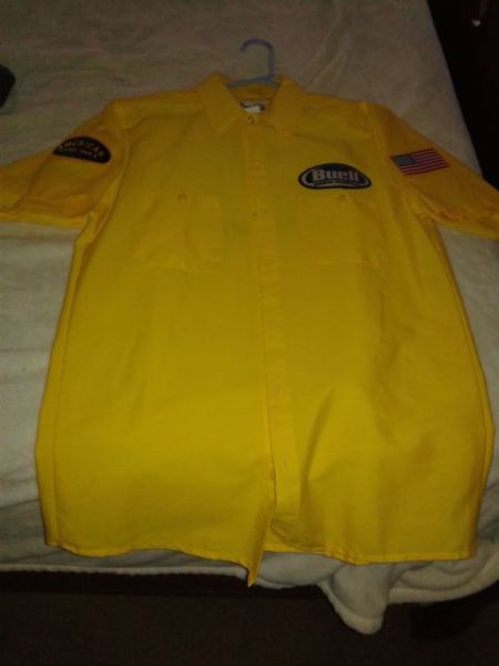 Rare buell motorcycle demo tour shirt