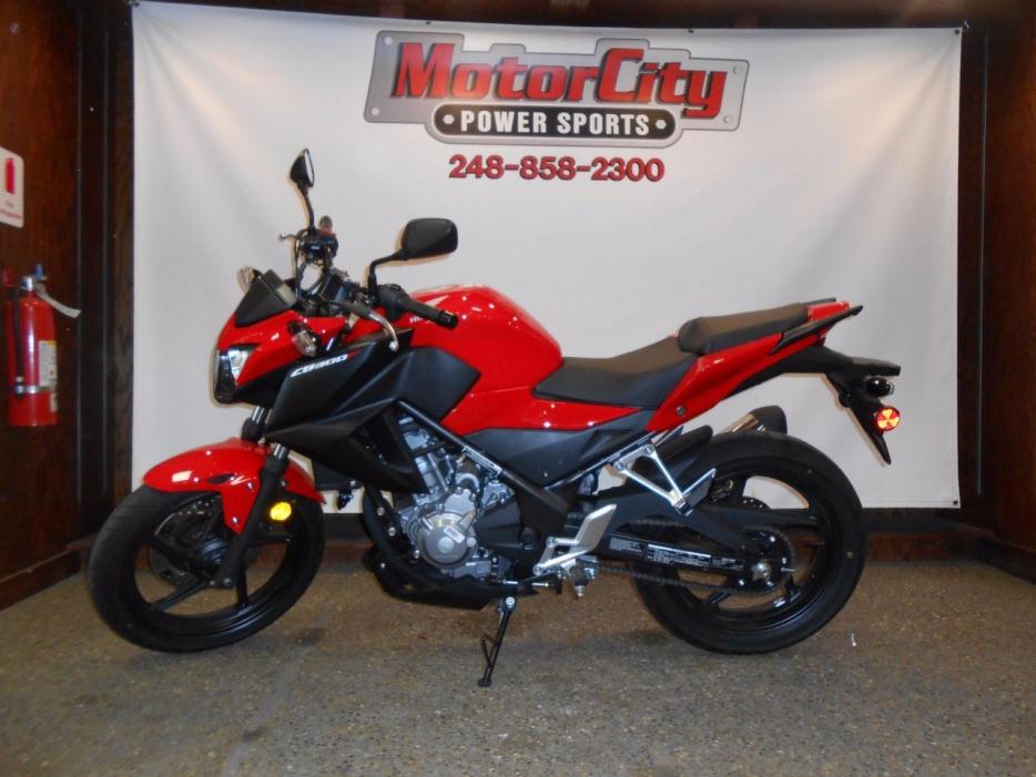Honda: CB300F 2015 honda cb 300 f very low miles 488 motorcycle sport beginner