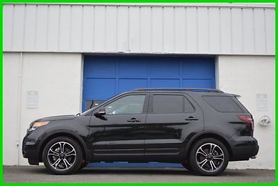 Ford : Explorer Sport 4WD 4X4 AWD EcoBoost Leather Nav Loaded Save Repairable Rebuildable Salvage Lot Drives Great Project Builder Fixer Rear Hit