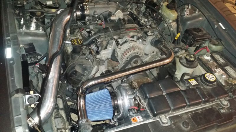 Mustang turbo kit, turn key