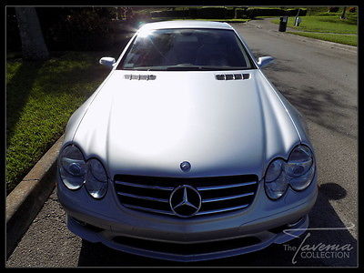 Mercedes-Benz : SL-Class SL55 AMG 07 sl 55 amg convertible navigation carbon fiber trim jl audio amg wheels fl