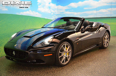 Ferrari : California 2dr Convertible 2 dr convertible carfax certified auto paddle shift trans low miles