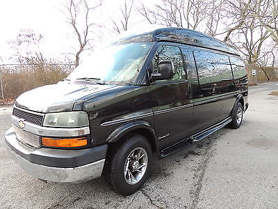 Chevrolet : Express CHEVY EXPRESS EXPLORER 2500 LIMITED CONVERSION VAN 2007 chevy express 2500 extended 9 passenger conversion van explorer limited se