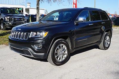 Jeep : Grand Cherokee Limited Sport Utility 4-Door 2014 jeep grand cherokee limited 4 wd v 6 leather w heated bluetooth