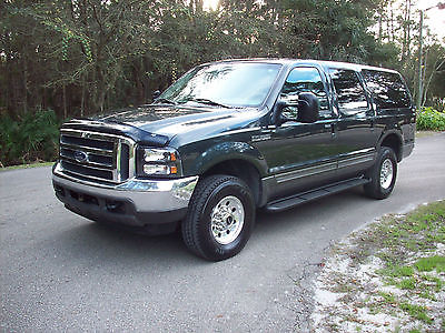 Ford : Excursion XLT 2001 ford excursion xlt 4 x 4 7.3 diesel w air ride seat performance chip more