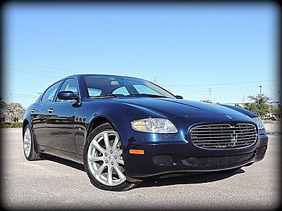 Maserati : Quattroporte Executive GT TRUE AUTOMATIC, PALM BEACH FLORIDA, 1 OWNER, 15K MILES - ABSOLUTELY FLAWLESS!!!
