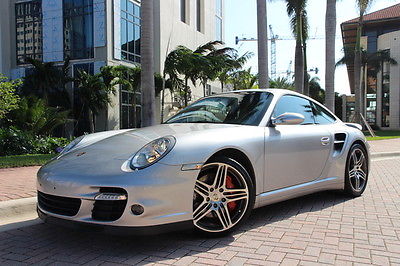 Porsche : 911 Turbo 2007 porsche 911 turbo nav pcm sport chrono pkg full leather clean carfax