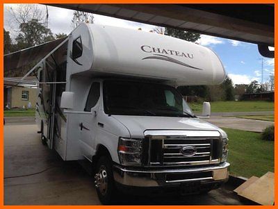 2013 Thor Motor Coach Chateau 28Z 28' Class C Ford V10 Gas Slide Out New Tires