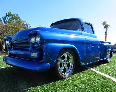 Chevrolet : Other Pickups 1959 chevy 3100 restomod truck custom interior must see 5567890234 pickup