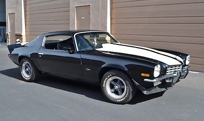 Chevrolet : Camaro Z28 Tribute Great-Looking Z28 Tribute - Black with White Stripes - Restored - Ready to Go!