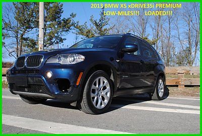 BMW : X5 xDrive35i  X35 3.0 Turbo Navigation Comfort Seats Repairable Rebuildable Salvage Wrecked Runs Drives EZ Project Needs Fix Low Mile