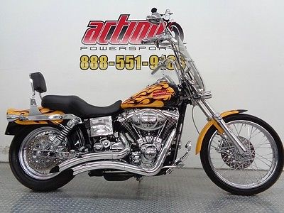 Harley-Davidson : Dyna 2005 harley davidson dyna wide glide numbered h d paint set chrome financing