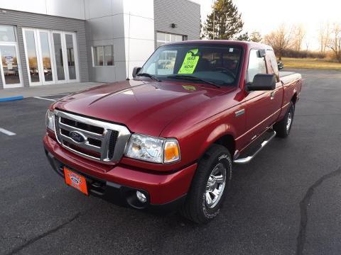 2009 FORD RANGER 4 DOOR EXTENDED CAB LONG BED TRUCK, 0