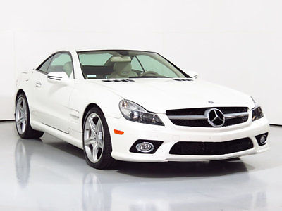 Mercedes-Benz : SL-Class SL550 2dr Roadster 5.5L V8 2009 mercedes sl 550 only 29 k miles one owner lady driven really nice