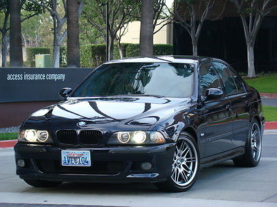 BMW : M5 2003 bmw m 5 navigation 6 speed m bass carbon black very clean 03 m 5