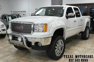 GMC : Sierra 1500 4x4 Lifted 1 Owner With Only 59k 2011 gmc sierra sle crew cab 4 x 4 lifted leather loaded 1 owner with only 59 k
