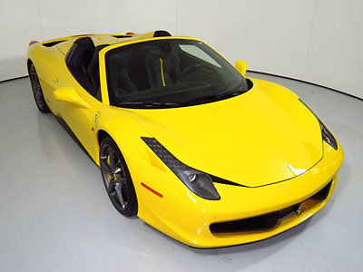 Ferrari : 458 2dr Convertible 14 ferrari 458 spider with a 337 k msrp only 1565 miles carbon racing seats afs