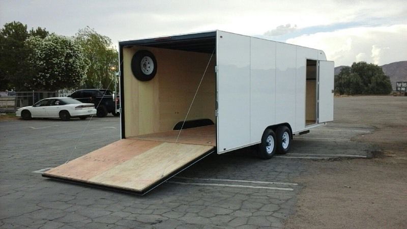 20ft enclosed trailer new