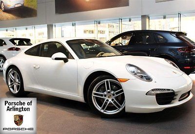 Porsche : 911 Coupe 2012 coupe used gas flat 6 3.4 l 210 7 speed automatic w manual shift rwd white