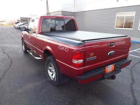 2009 FORD RANGER 4 DOOR EXTENDED CAB LONG BED TRUCK, 2