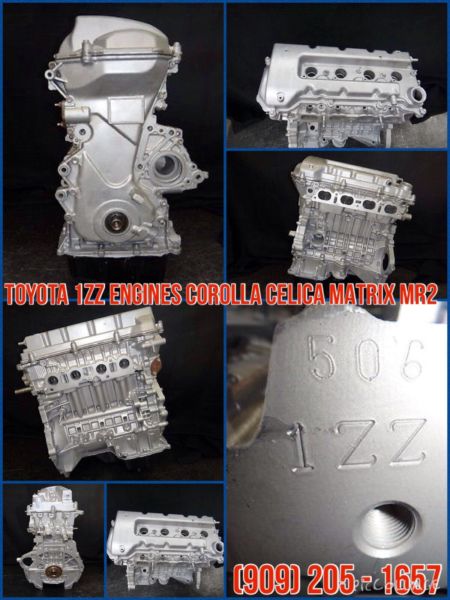 IN STOCK TOYOTA MATRIX CELICA ENGINES 850+TAX WITH WARRANTY