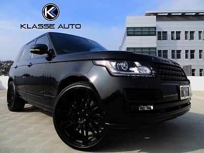 Land Rover : Range Rover Supercharged 2014 land rover range rover supercharged automatic 4 door suv 24 wheels wow